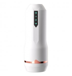 MizzZee - Cangyue Sucking Vibrating Moaning Masturbator Cup (Chargeable - White)